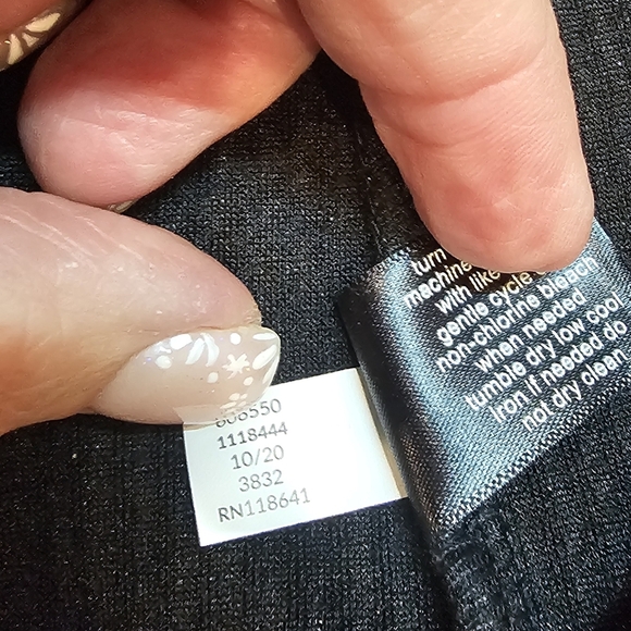 "Lane Bryant Tweed Ruffle Hem Sleeveless Dress 14/16 Black Beige Plus Size" - Picture 9 of 11